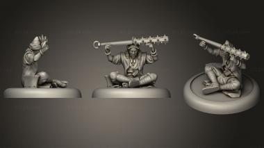 Military figurines Hauru 3d model